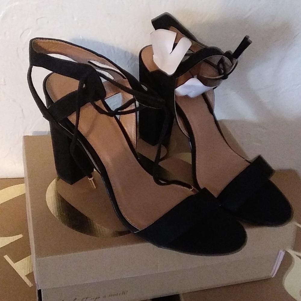Black heels
